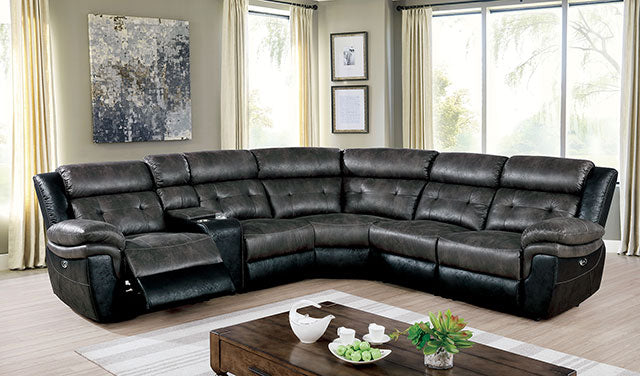 Brooklane-Power Sectional