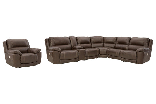 Dunleith 6-Piece Sectional with Recliner